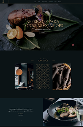 modelos de Sites Smart 360 bruno360 restaurante