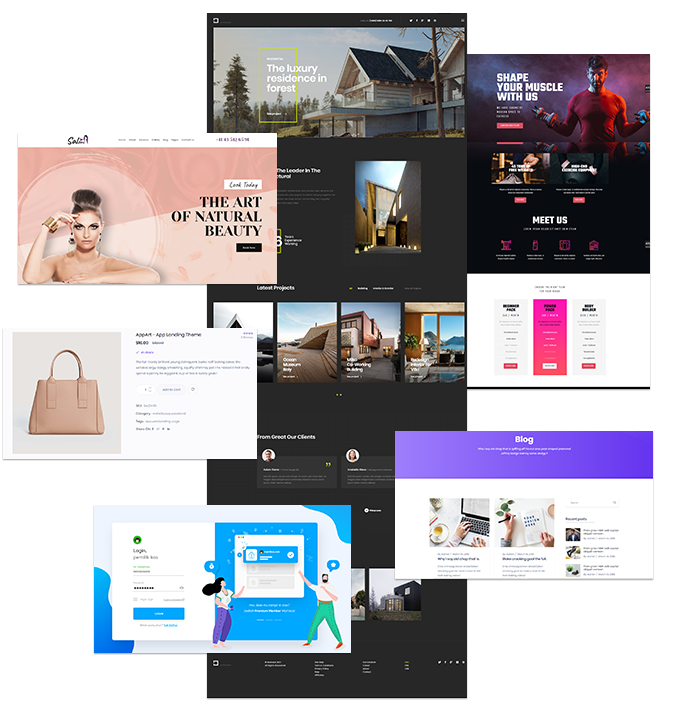 O que nós oferecemos
            com WordPress
